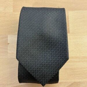 Silk Classic Black Men's Slim Tie